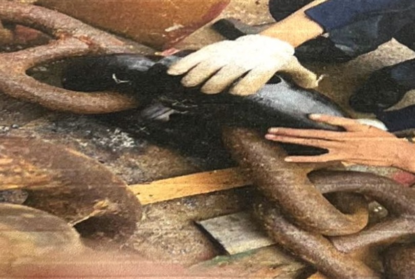 THE ANCHOR CHAINS REPAIR FOR THE VESSEL AT VUNG TAU ANCHORAGE - VIETNAM