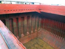 REPAIRS AND REPLACEMENT OF THE CARGO HOLD BULKHEAD STRUCTURAL PLATE FOR THE VESSEL AT CAI LAN PORT.